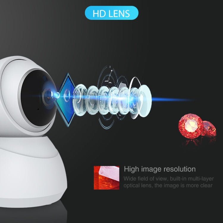NEO NIP-68RQ WiFi Indoor Smart PT IP Camera (White) - Wireless Camera by NEO | Online Shopping UK | buy2fix