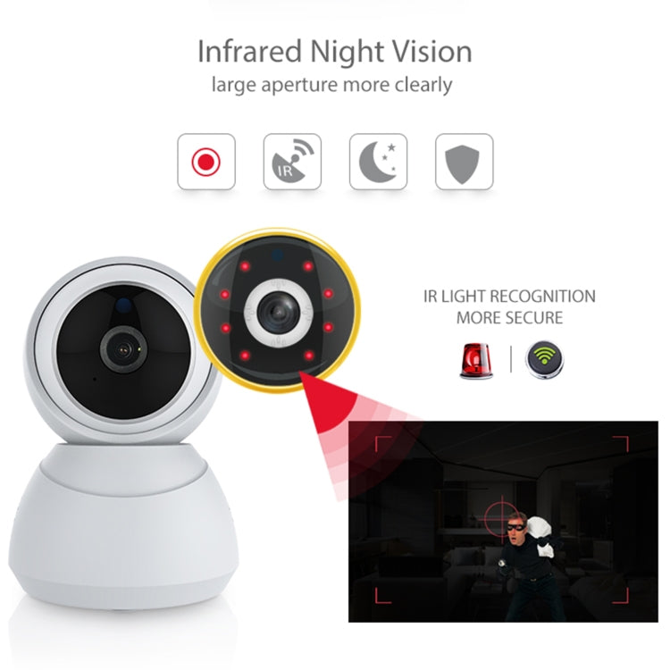 NEO NIP-68RQ WiFi Indoor Smart PT IP Camera (White) - Wireless Camera by NEO | Online Shopping UK | buy2fix