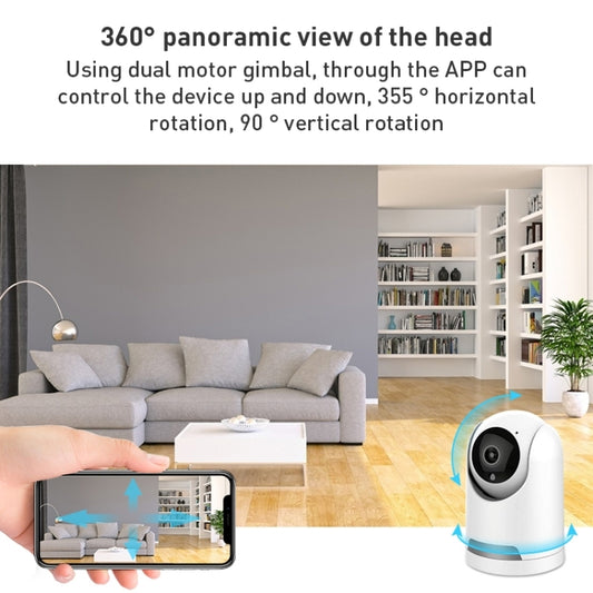 YT64 ICSEE 1080P Pan-tilt WiFi Smart IP Camera, Support TF Card / Two-way Audio / Motion Detection / Night Vision (US Plug) by buy2fix