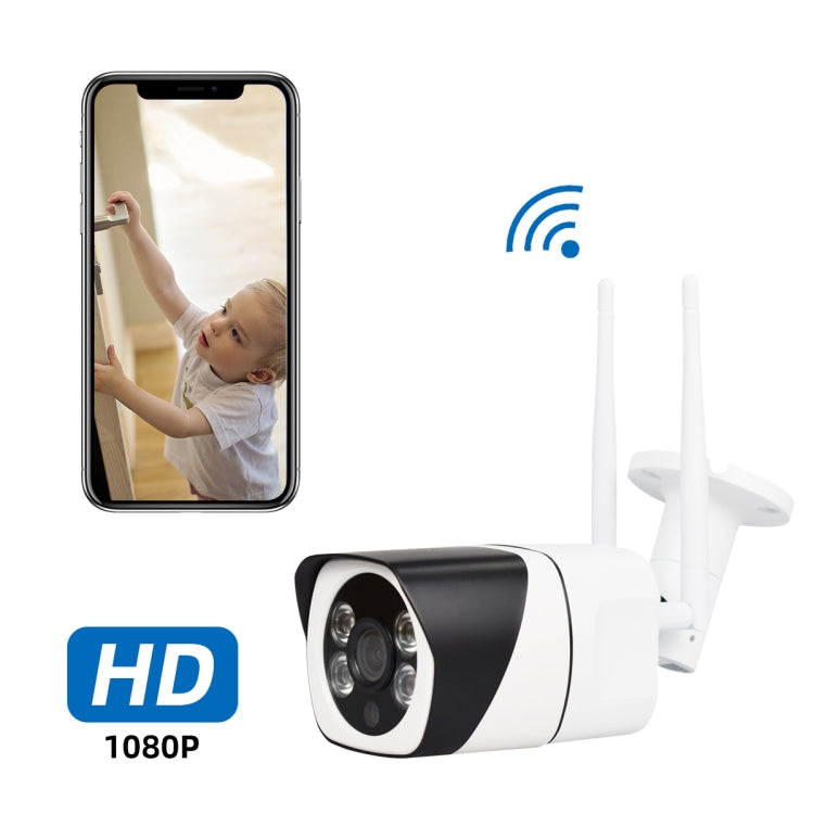 Q29 1080P HD Wireless IP Camera, Support Motion Detection & Infrared Night Vision & TF Card, UK Plug - Bullet Camera by buy2fix | Online Shopping UK | buy2fix