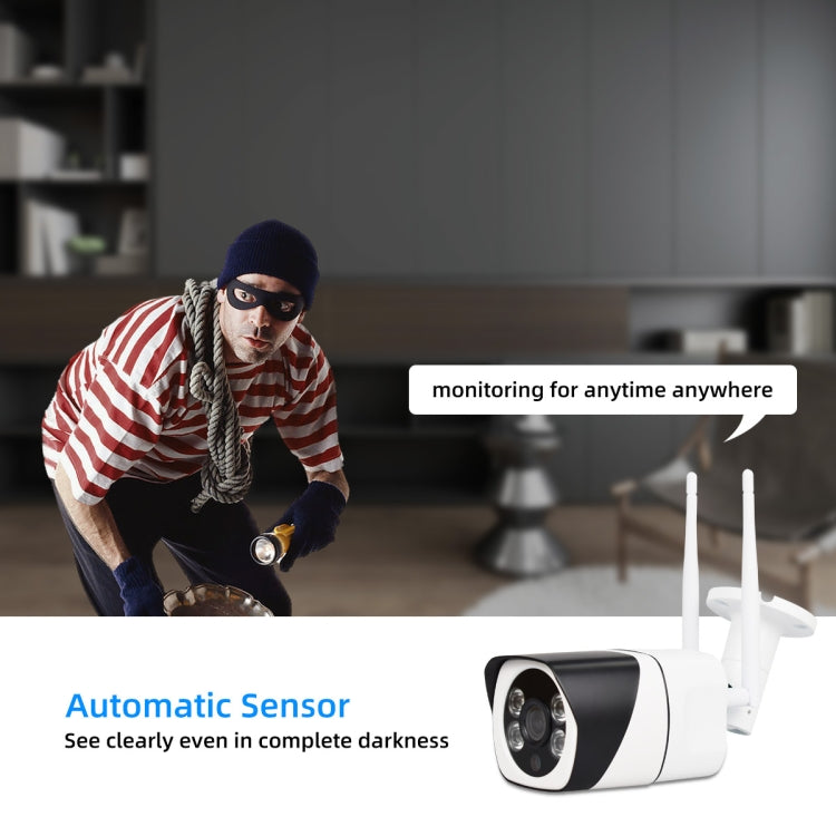 Q29 1080P HD Wireless IP Camera, Support Motion Detection & Infrared Night Vision & TF Card, UK Plug - Bullet Camera by buy2fix | Online Shopping UK | buy2fix