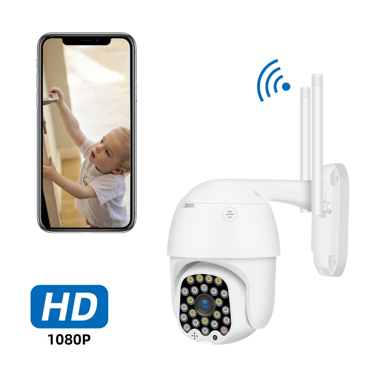 QX18 1080P HD WiFi IP Camera, Support Night Vision & Motion Detection & Two Way Audio & TF Card, AU Plug - Wireless Camera by buy2fix | Online Shopping UK | buy2fix