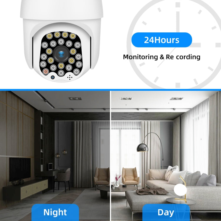 QX18 1080P HD WiFi IP Camera, Support Night Vision & Motion Detection & Two Way Audio & TF Card, EU Plug - Wireless Camera by buy2fix | Online Shopping UK | buy2fix