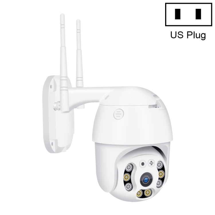 QX21 1080P HD WiFi IP Camera, Support Night Vision & Motion Detection & Two Way Audio & TF Card, US Plug - Wireless Camera by buy2fix | Online Shopping UK | buy2fix