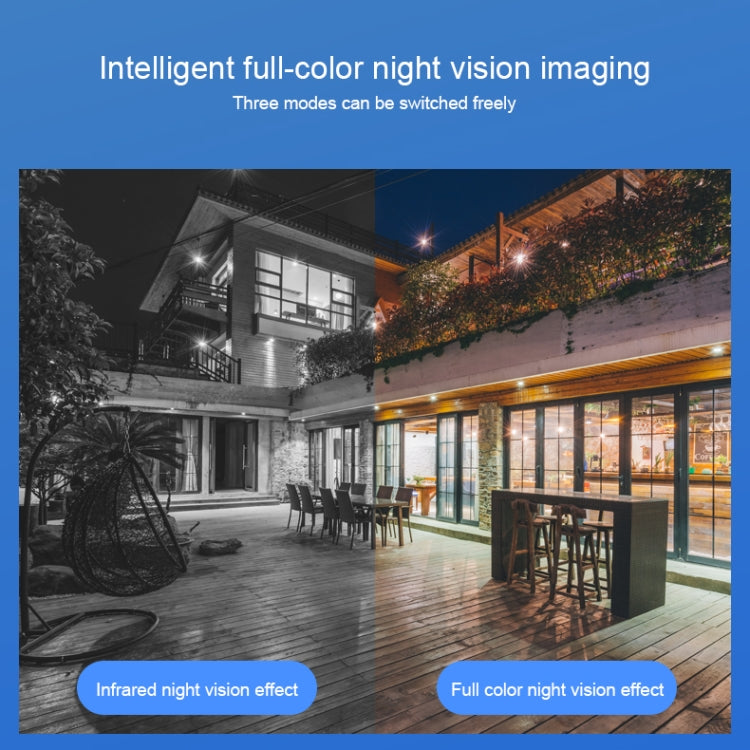 QX21 1080P HD WiFi IP Camera, Support Night Vision & Motion Detection & Two Way Audio & TF Card, AU Plug - Wireless Camera by buy2fix | Online Shopping UK | buy2fix