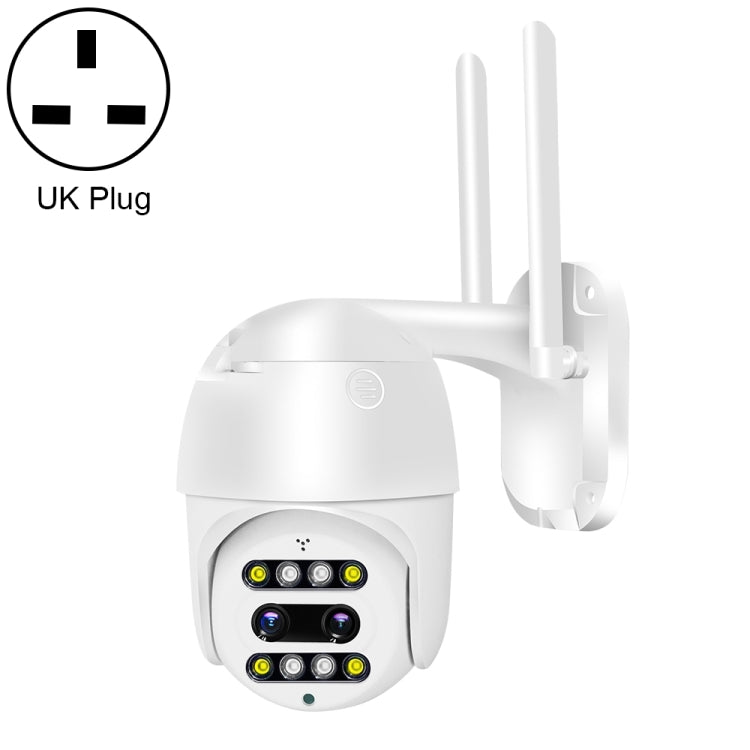 QX48 Pixels 1080P HD Wireless IP Camera, Support Motion Detection & Infrared Night Vision & TF Card(UK Plug) - Wireless Camera by buy2fix | Online Shopping UK | buy2fix