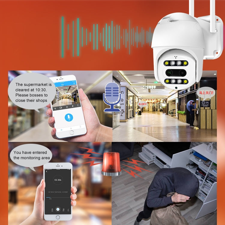 QX48 Pixels 1080P HD Wireless IP Camera, Support Motion Detection & Infrared Night Vision & TF Card(UK Plug) - Wireless Camera by buy2fix | Online Shopping UK | buy2fix