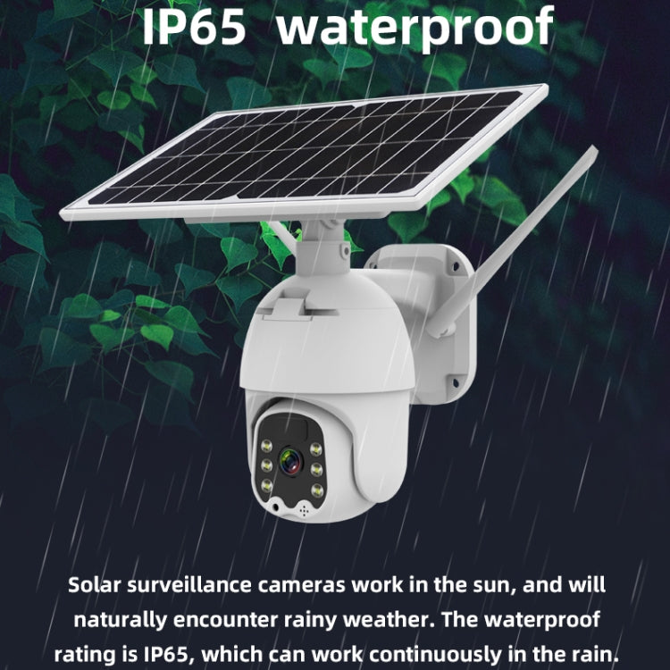 T21 1080P HD Solar Wireless IP Camera, Support Motion Detection & Infrared Night Vision & TF Card - Wireless Camera by buy2fix | Online Shopping UK | buy2fix