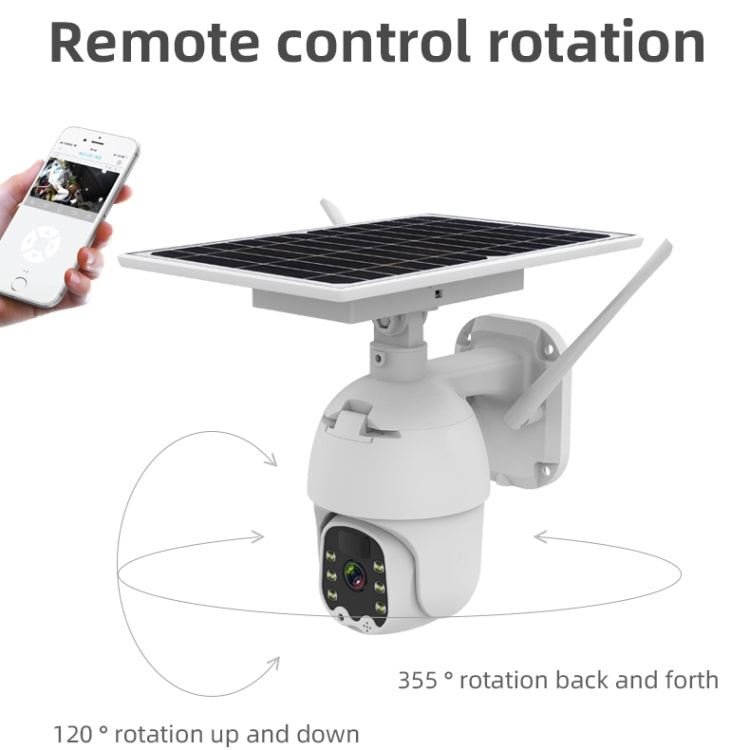 T21 1080P HD Solar Wireless IP Camera, Support Motion Detection & Infrared Night Vision & TF Card - Wireless Camera by buy2fix | Online Shopping UK | buy2fix