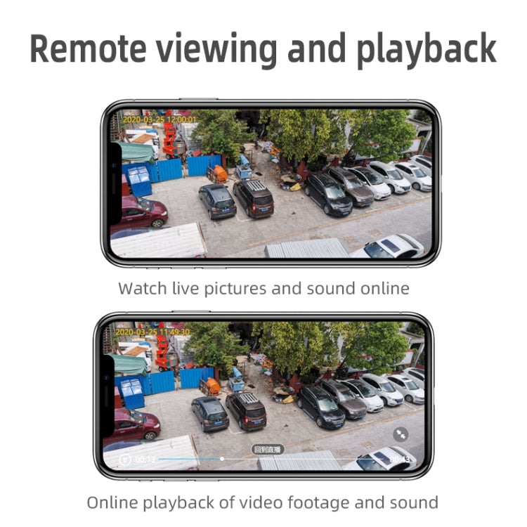 T21 1080P HD Solar Wireless IP Camera, Support Motion Detection & Infrared Night Vision & TF Card - Wireless Camera by buy2fix | Online Shopping UK | buy2fix