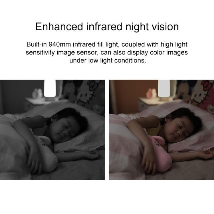 Original Xiaomi 2.4GHz F1.4 Large Aperture 3 Million Pixels Wifi Intelligent Camera PTZ Version 2K, Support Infrared Night Vision & AI Humanoid Detection & Two-way Voice & 32GB Micro SD Card, US Plug - Wireless Camera by Xiaomi | Online Shopping UK | buy2fix