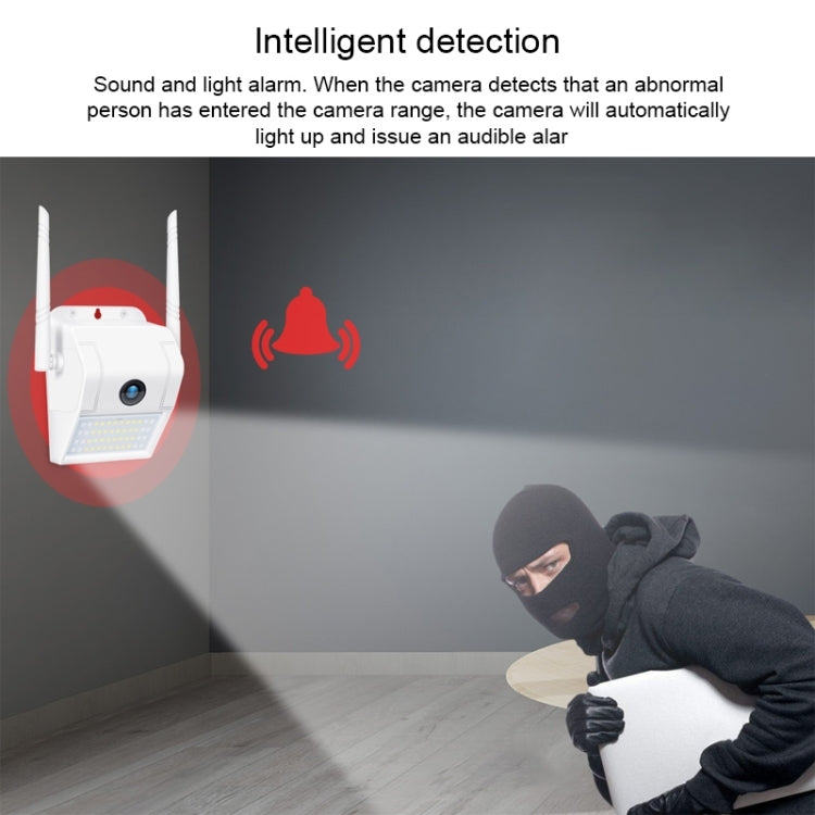 DP11 2 Megapixel IP66 Waterproof Wall Light Wireless IP Camera, Support Multiple Night Vision & Mobile Phone Remote Monitoring & Voice Intercom & Motion Detection / Alarm & 128GB Memory Card - Waterproof Camera by buy2fix | Online Shopping UK | buy2fix