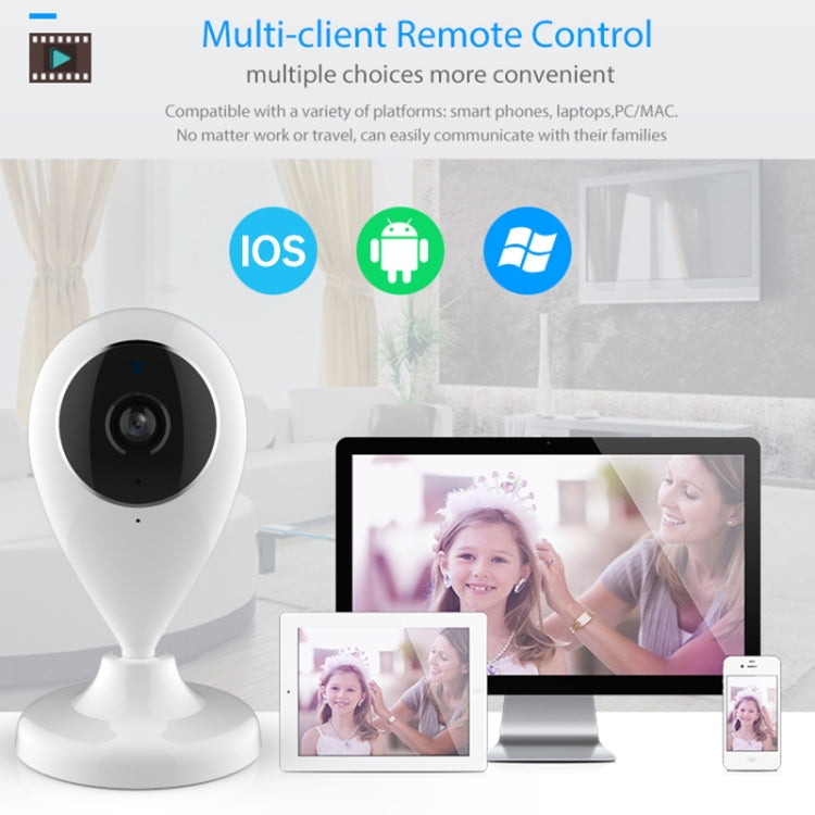 NEO NIP-55AI Indoor WiFi IP Camera, with IR Night Vision & Multi-angle Monitor & Mobile Phone Remote Control - Mini Camera by NEO | Online Shopping UK | buy2fix