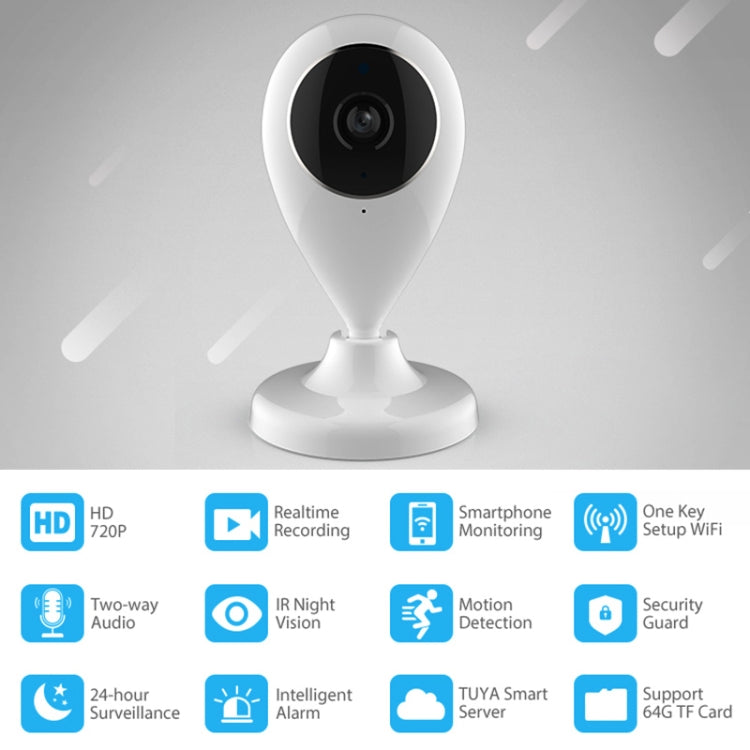 NEO NIP-55AI Indoor WiFi IP Camera, with IR Night Vision & Multi-angle Monitor & Mobile Phone Remote Control - Mini Camera by NEO | Online Shopping UK | buy2fix