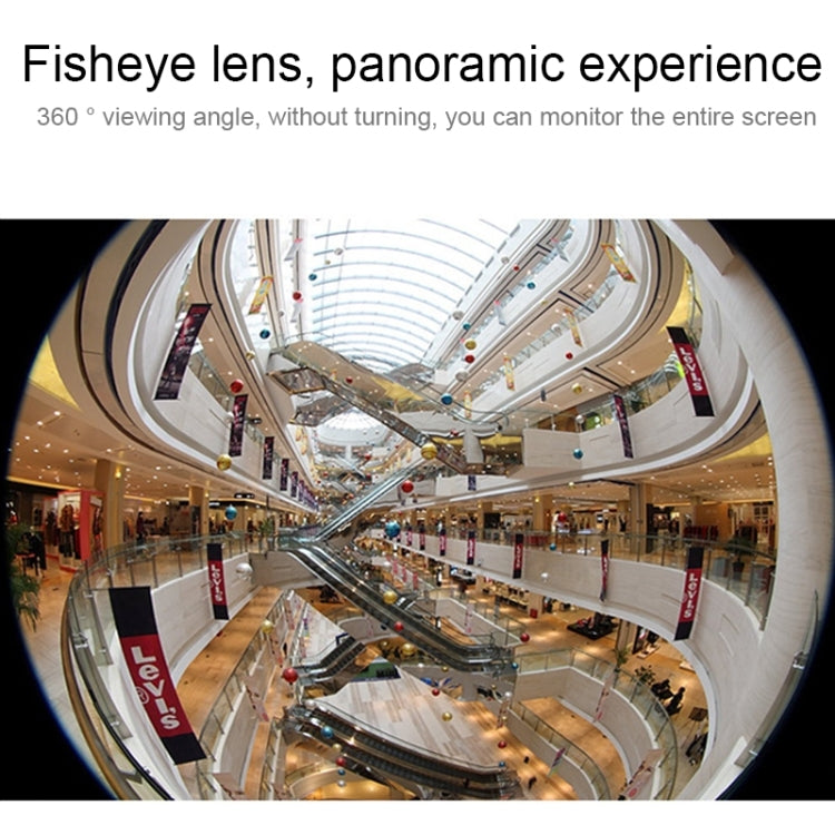 360EyeS EC10-I6 360 Degree HD Network Panoramic Camera with TF Card Slot ,Support Mobile Phones Control(White) - 360 Degree Camera by buy2fix | Online Shopping UK | buy2fix