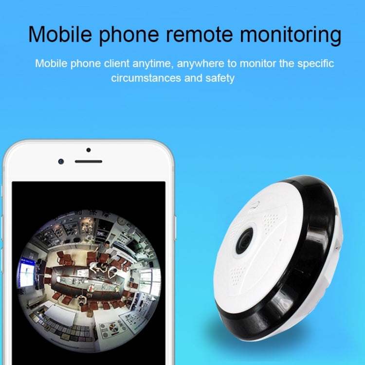 360EyeS EC10-I6 360 Degree HD Network Panoramic Camera with TF Card Slot ,Support Mobile Phones Control(White) - 360 Degree Camera by buy2fix | Online Shopping UK | buy2fix