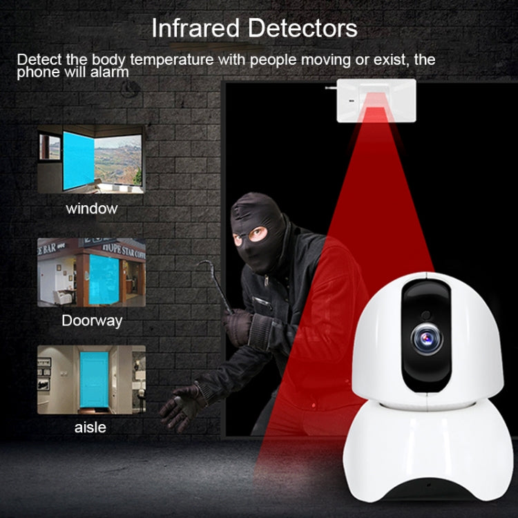 163Eye X3-UJ36 Smart Rotatable P2P Network HD Video Camera - Wireless Camera by buy2fix | Online Shopping UK | buy2fix