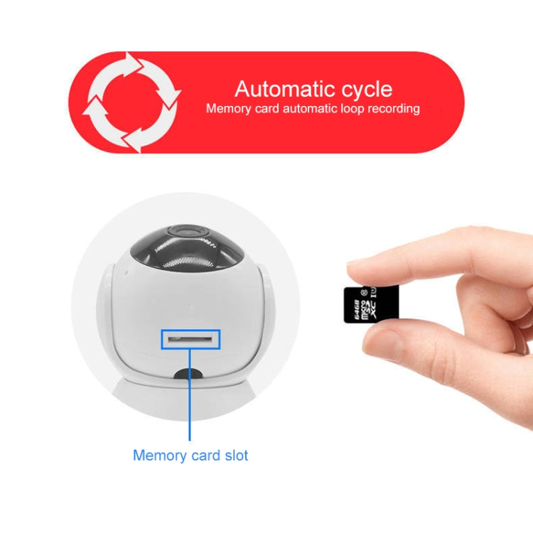 V380 1080P Wireless Camera HD Night Vision Smart Wifi Mobile Phone Remote Housekeeping Shop Monitor - Wireless Camera by buy2fix | Online Shopping UK | buy2fix