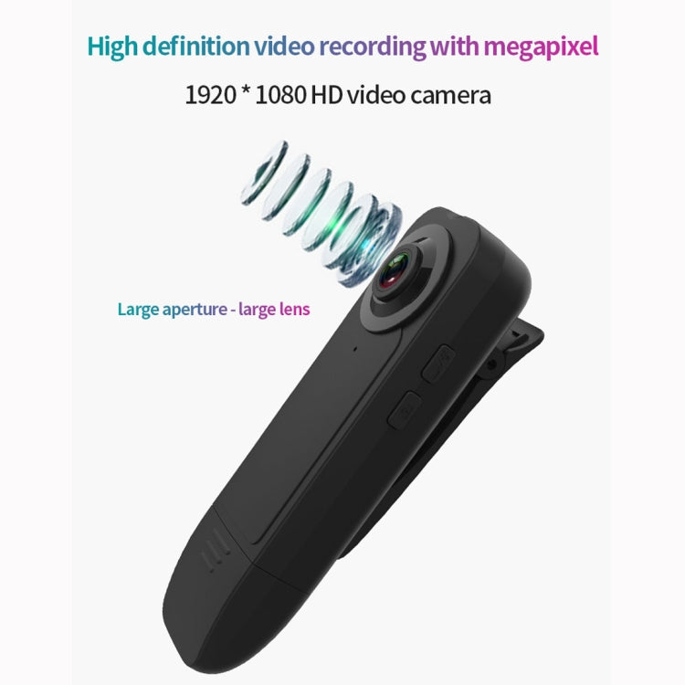 A18 1080P HD Portable Smart Extra Long Standby Recording Pen Camera(Black) - Recording Pen by buy2fix | Online Shopping UK | buy2fix