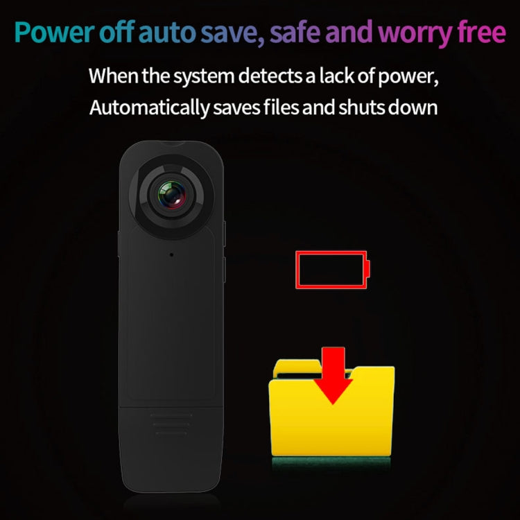 A18 1080P HD Portable Smart Extra Long Standby Recording Pen Camera(Black) - Recording Pen by buy2fix | Online Shopping UK | buy2fix
