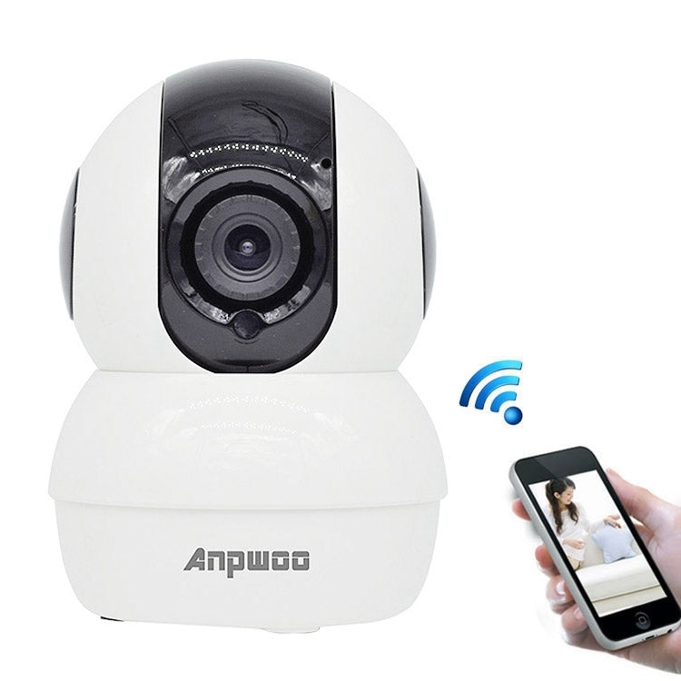 Anpwoo YT006 720P HD WiFi IP Camera, Support Motion Detection & Infrared Night Vision & SD Card(Max 32GB)(White) - Wireless Camera by Anpwoo | Online Shopping UK | buy2fix