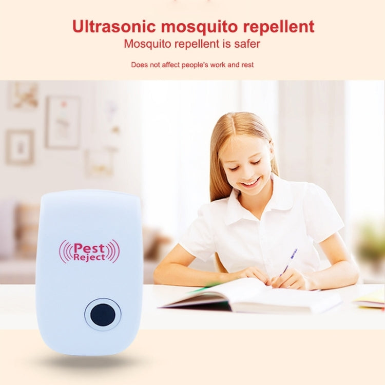 6pcs/Pack Ultrasonic Electronic Cockroach Mosquito Pest Reject Repeller, US Plug by buy2fix