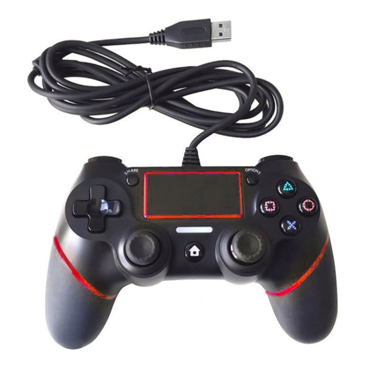 Wired Game Controller for Sony Playstation PS4(Red) by buy2fix