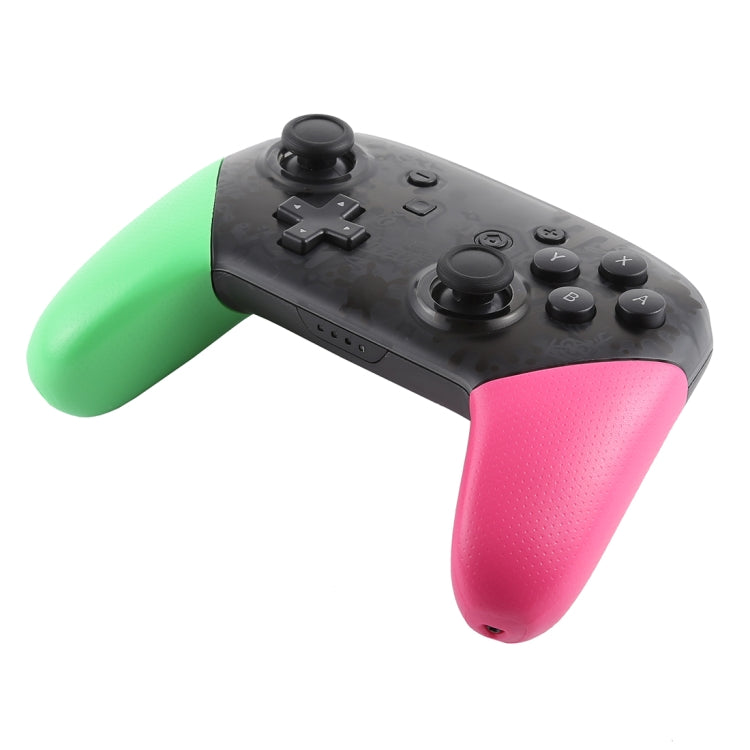 Wireless Game Pro Controller With Screenshot Vibration Function for Nintendo Switch(Green Pink) - Gamepads by buy2fix | Online Shopping UK | buy2fix