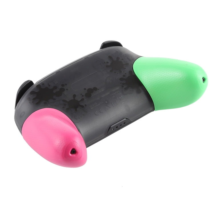 Wireless Game Pro Controller With Screenshot Vibration Function for Nintendo Switch(Green Pink) - Gamepads by buy2fix | Online Shopping UK | buy2fix