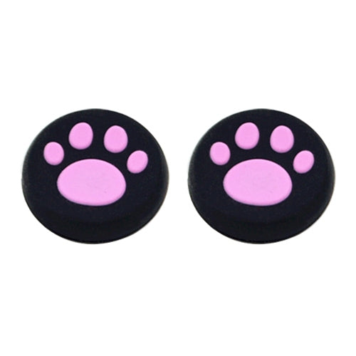 4 PCS Cute Cat Paw Silicone Protective Cover for PS4 / PS3 / PS2 / XBOX360 / XBOXONE / WIIU Gamepad Joystick(Pink) - Cases by buy2fix | Online Shopping UK | buy2fix