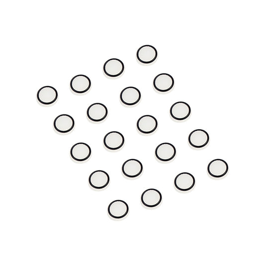 20 PCS Luminous Silicone Protective Cover for PS4 / PS3 / PS2 / XBOX360 / XBOXONE / WIIU Gamepad Joystick(Black) by buy2fix