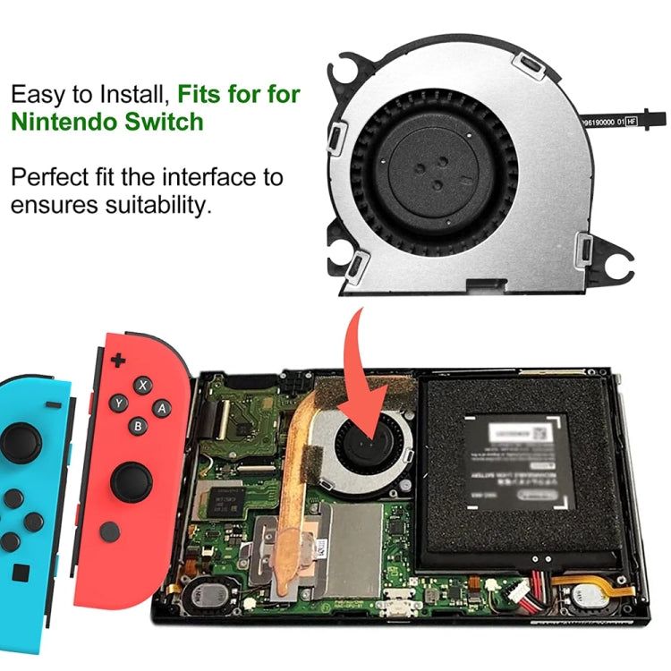 Original Inner Cooling Fan for Nintendo Switch - Switch Spare Parts by buy2fix | Online Shopping UK | buy2fix