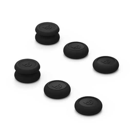 Left + Right Gamepad Rocker Cap Button Cover for NS Pro / PS4(Black) by buy2fix