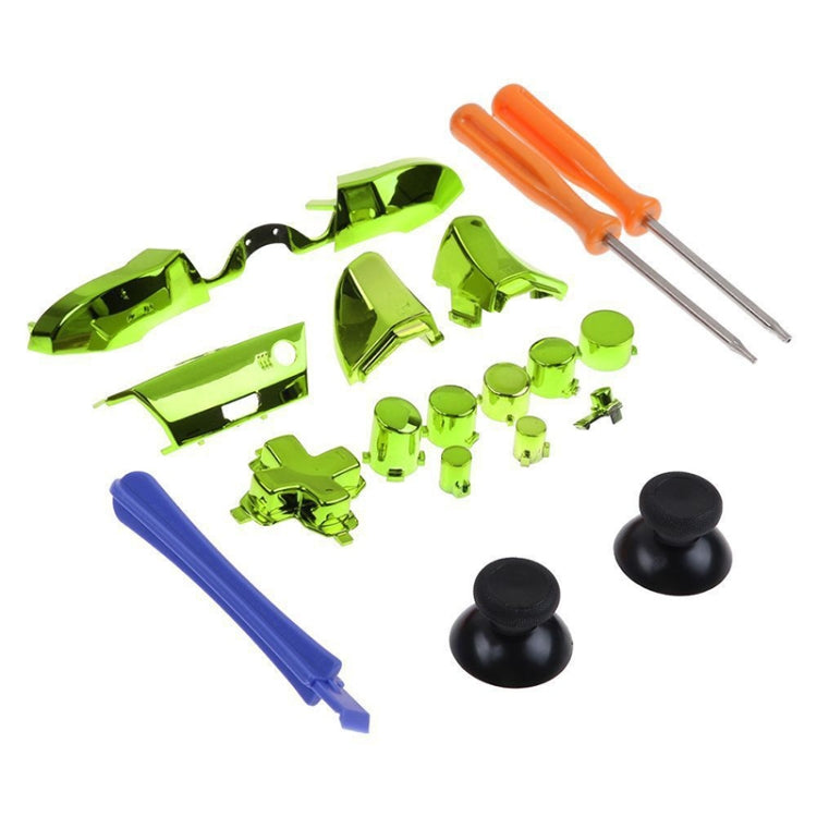Full Set Game Controller Handle Small Fittings with Screwdriver for Xbox One ELITE(Green) - XBOX Spare Parts by buy2fix | Online Shopping UK | buy2fix