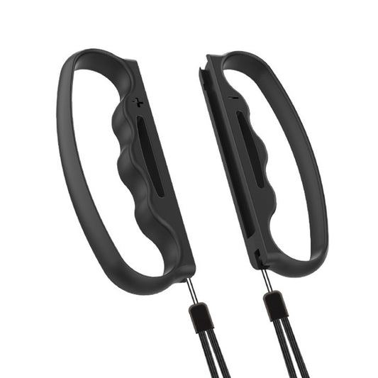 iPlay Small Handle Boxing Grip Gamepad Grip with Strap for Switch Joy-Con(Black) by iplay