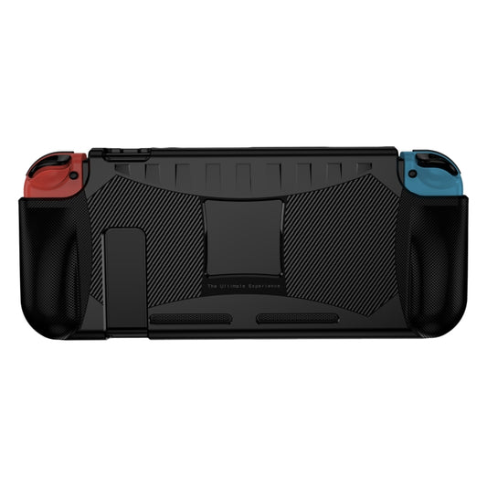 TPU Soft Protective Shell Drop Resistance for Nintendo Switch(Black) by buy2fix