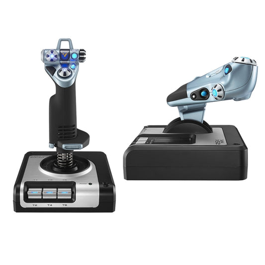 Logitech G Saitek X52 Flight Control Game Throttle Joystick Handle Controller by Logitech