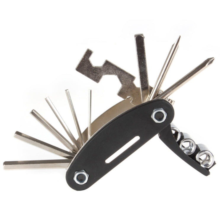 16 in 1 Multifunction Folding Bicycle Repair Combination Tools - Maintenance tools by buy2fix | Online Shopping UK | buy2fix
