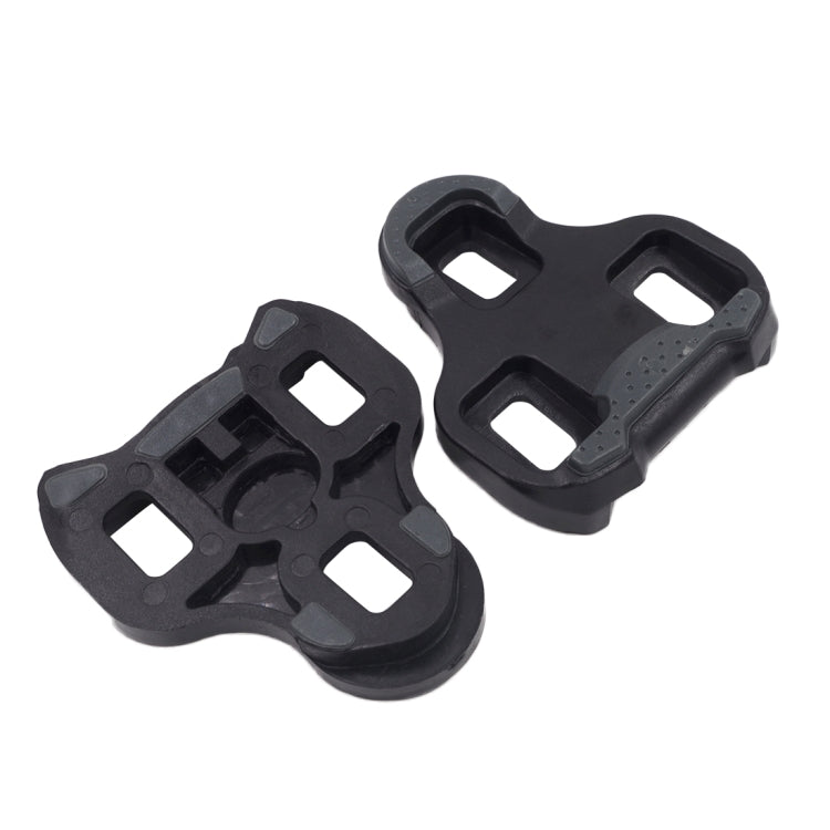 2 PCS RD3-C Road Bike Cleats 6 Degree Float Self-locking Cycling Pedal Cleat for LOOK KEO Road Cleats Fit Most Road Bicycle Shoes(Black) - Pedals by buy2fix | Online Shopping UK | buy2fix
