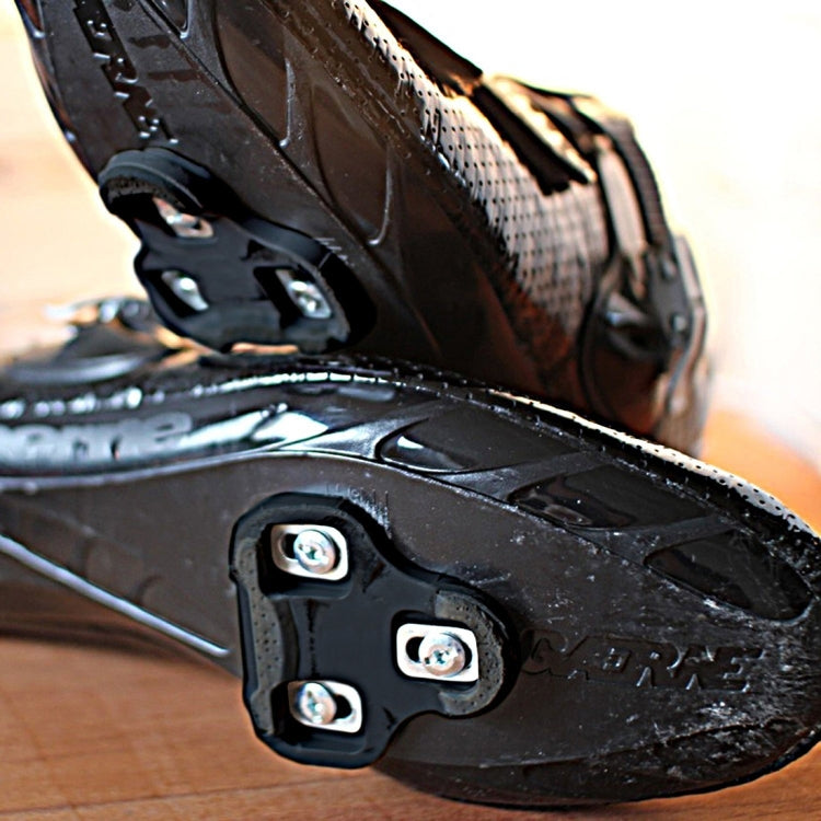 2 PCS RD3-C Road Bike Cleats 6 Degree Float Self-locking Cycling Pedal Cleat for LOOK KEO Road Cleats Fit Most Road Bicycle Shoes(Black) - Pedals by buy2fix | Online Shopping UK | buy2fix