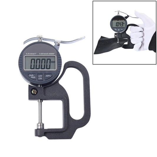 0-25mm Range 30mm Probe Digital Display Micrometer Thickness Gauge - Coating Thickness Gauge by buy2fix | Online Shopping UK | buy2fix