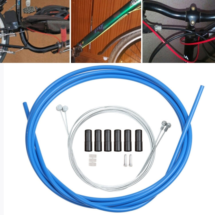 Universal Bicycle Variable Speed Cable Tube Set(Blue) - Bicycle Brake Parts by buy2fix | Online Shopping UK | buy2fix