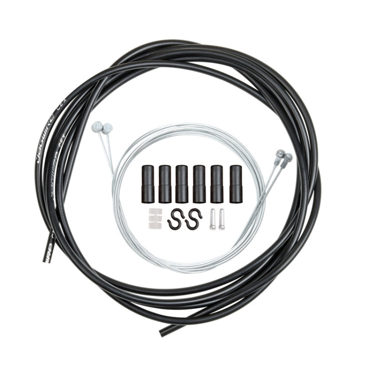 Universal Bicycle Brake Cable Tube Set(Black) - Bicycle Brake Parts by buy2fix | Online Shopping UK | buy2fix