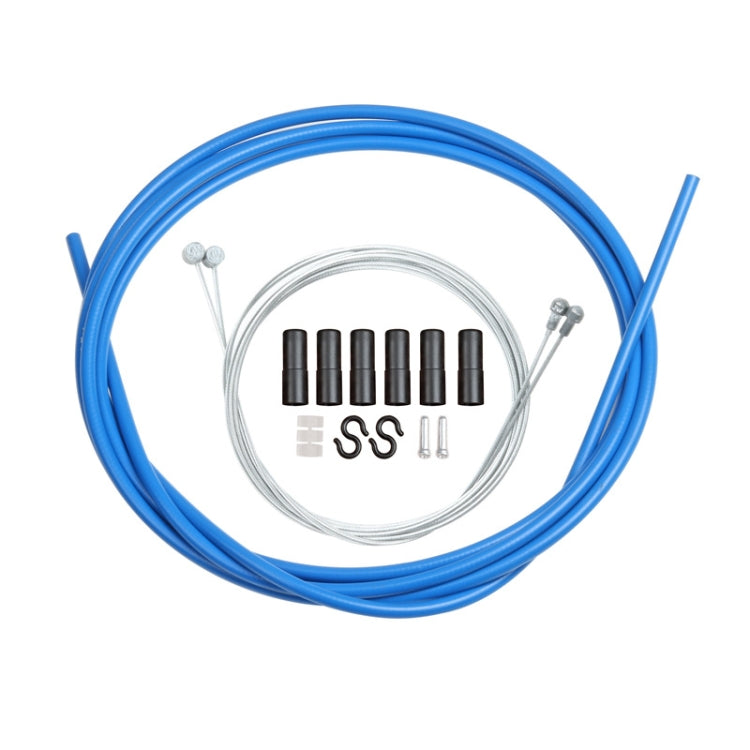 Universal Bicycle Brake Cable Tube Set(Blue) - Bicycle Brake Parts by buy2fix | Online Shopping UK | buy2fix