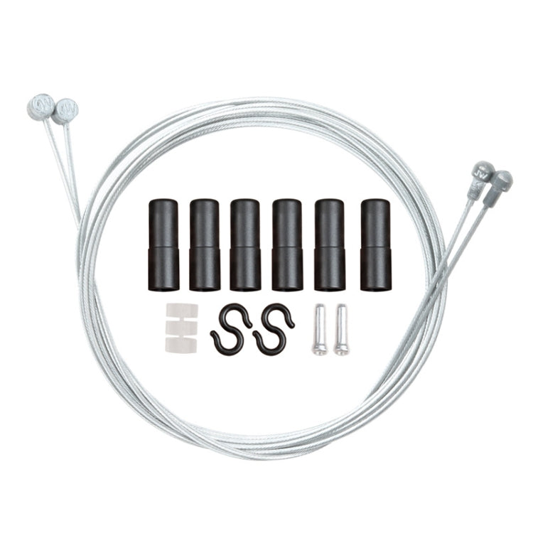 Universal Bicycle Brake Cable Tube Set(White) - Bicycle Brake Parts by buy2fix | Online Shopping UK | buy2fix