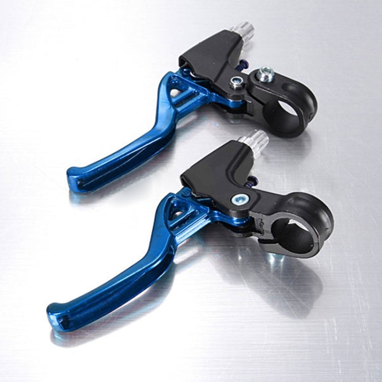 Mountain Bike Lightweight ALLOY Brake handle (Blue) - Bicycle Grips by buy2fix | Online Shopping UK | buy2fix