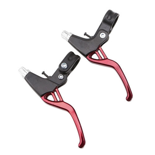 Mountain Bike Lightweight ALLOY Brake handle (Red) - Bicycle Grips by buy2fix | Online Shopping UK | buy2fix