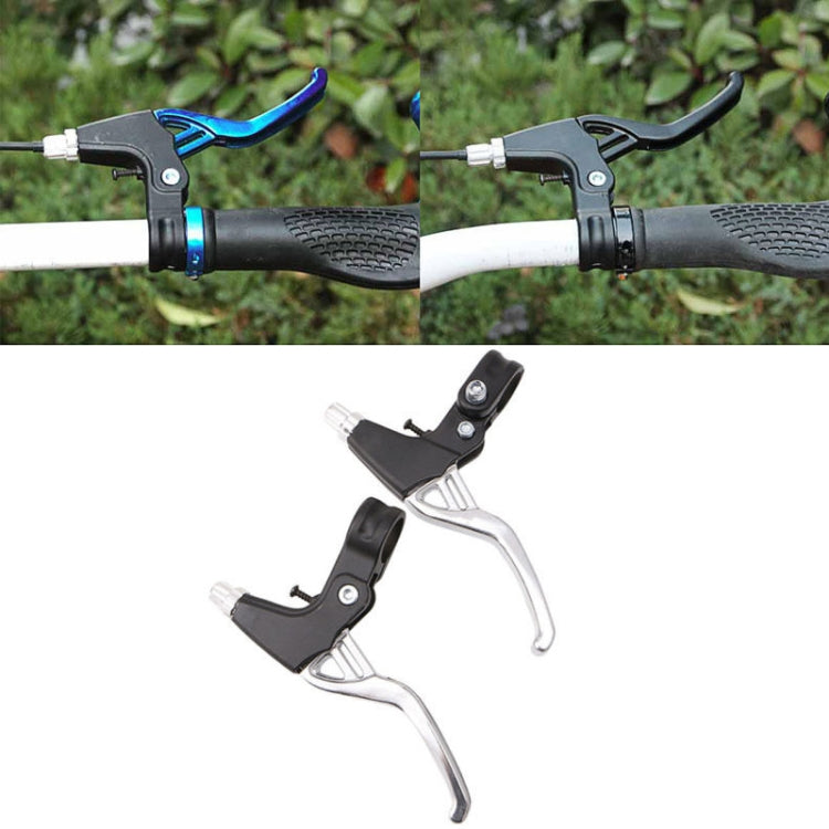 Mountain Bike Lightweight ALLOY Brake handle (Silver) - Bicycle Grips by buy2fix | Online Shopping UK | buy2fix