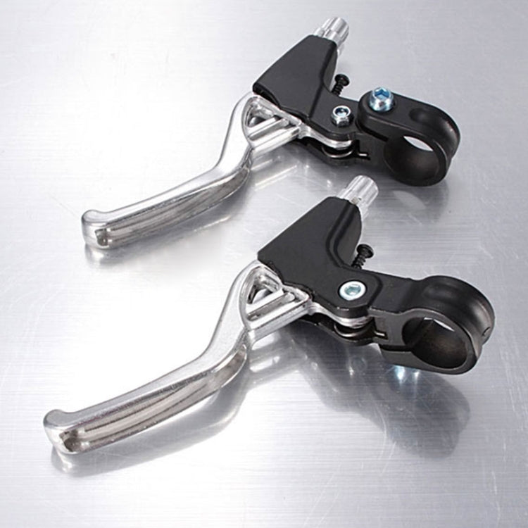Mountain Bike Lightweight ALLOY Brake handle (Silver) - Bicycle Grips by buy2fix | Online Shopping UK | buy2fix