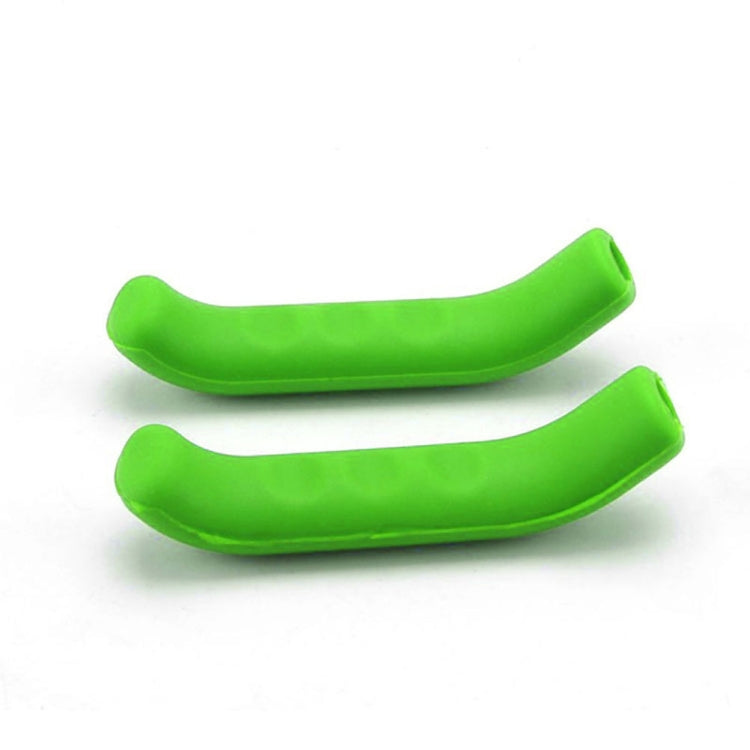 1Pair Universal Type Bicycle Brake Silicone Protection Covers(Green) - Bicycle Grips by buy2fix | Online Shopping UK | buy2fix